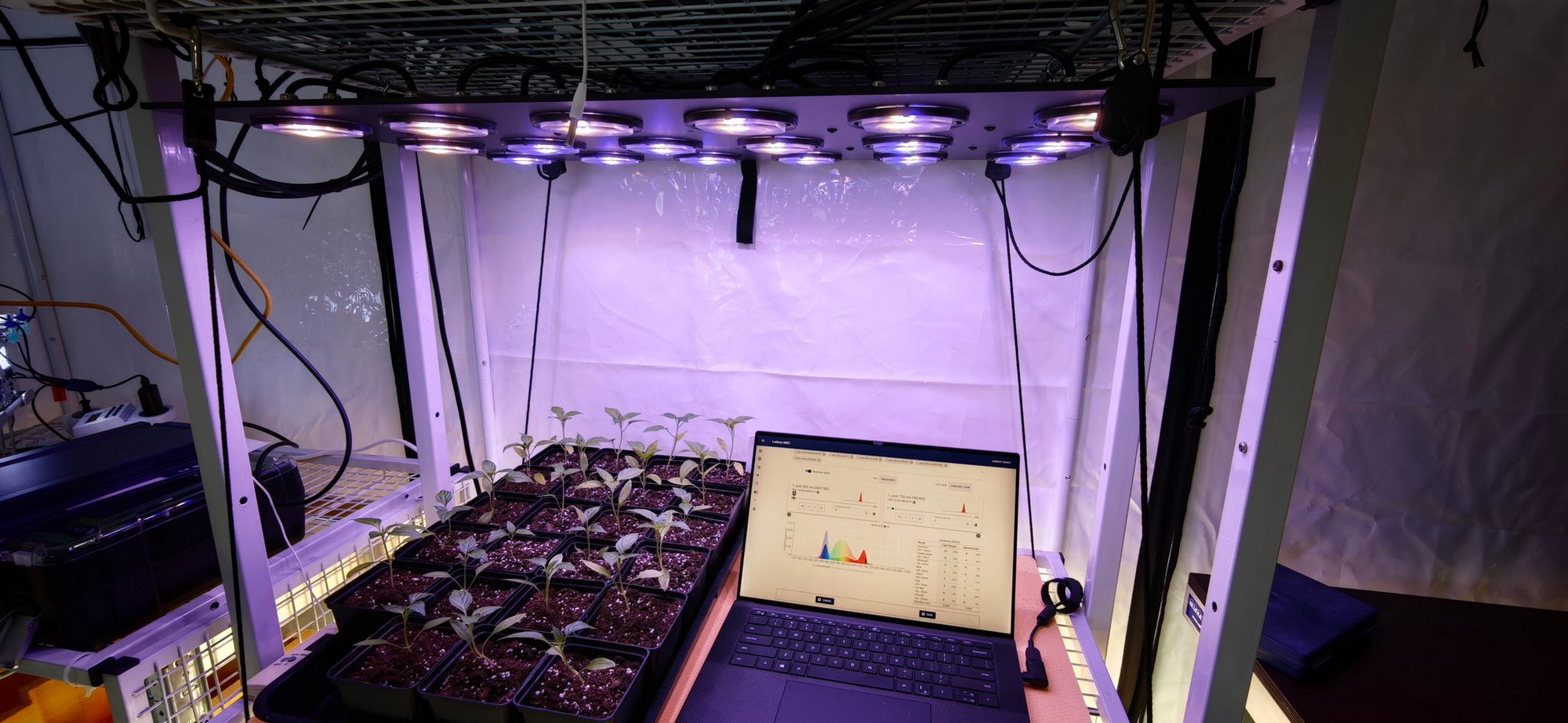 multispectral led plant research system ledium 1 - Black Sparkle®